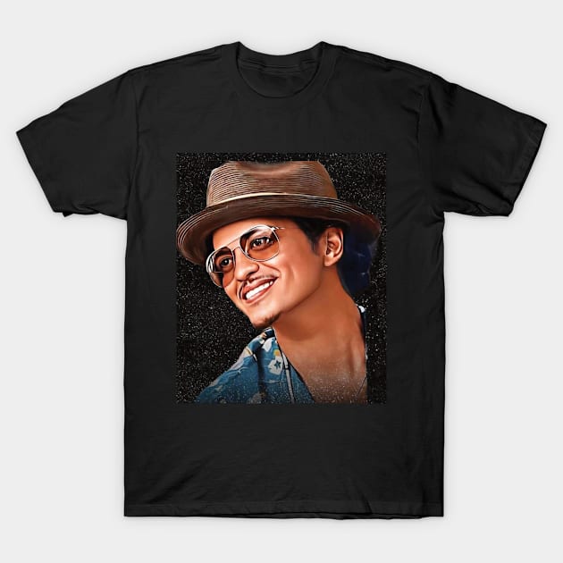 Bruno Mars T-Shirt by SOLRACSIER